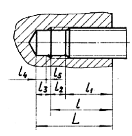 РАСЧЕТ ДЛИНЫ БОЛТА, ВИНТА, ШПИЛЬКИ